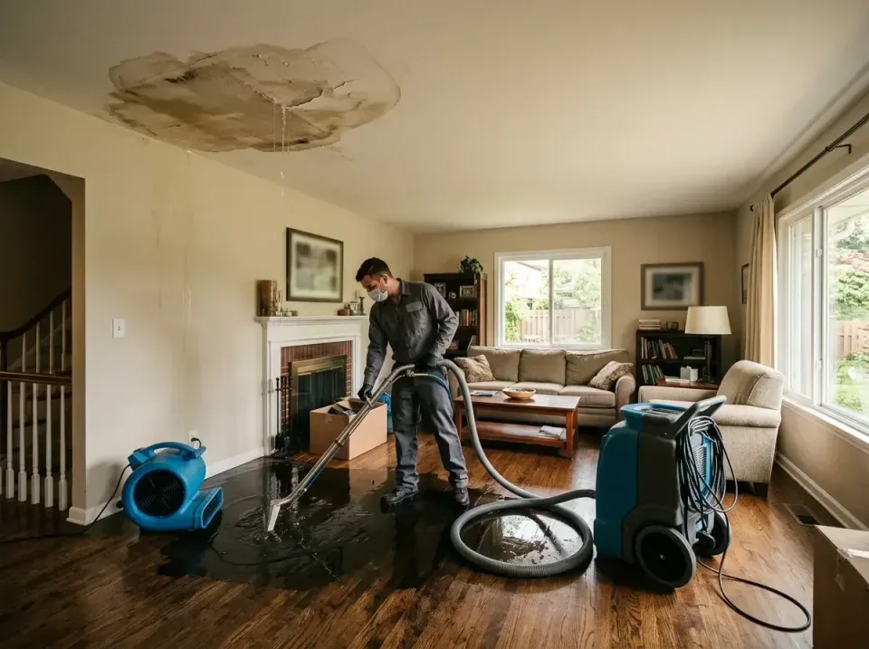 attic-pipe-burst-ceiling-drip-008 — frequently asked questions, Water Damage Restoration & Carpet Care in Atkins, AR